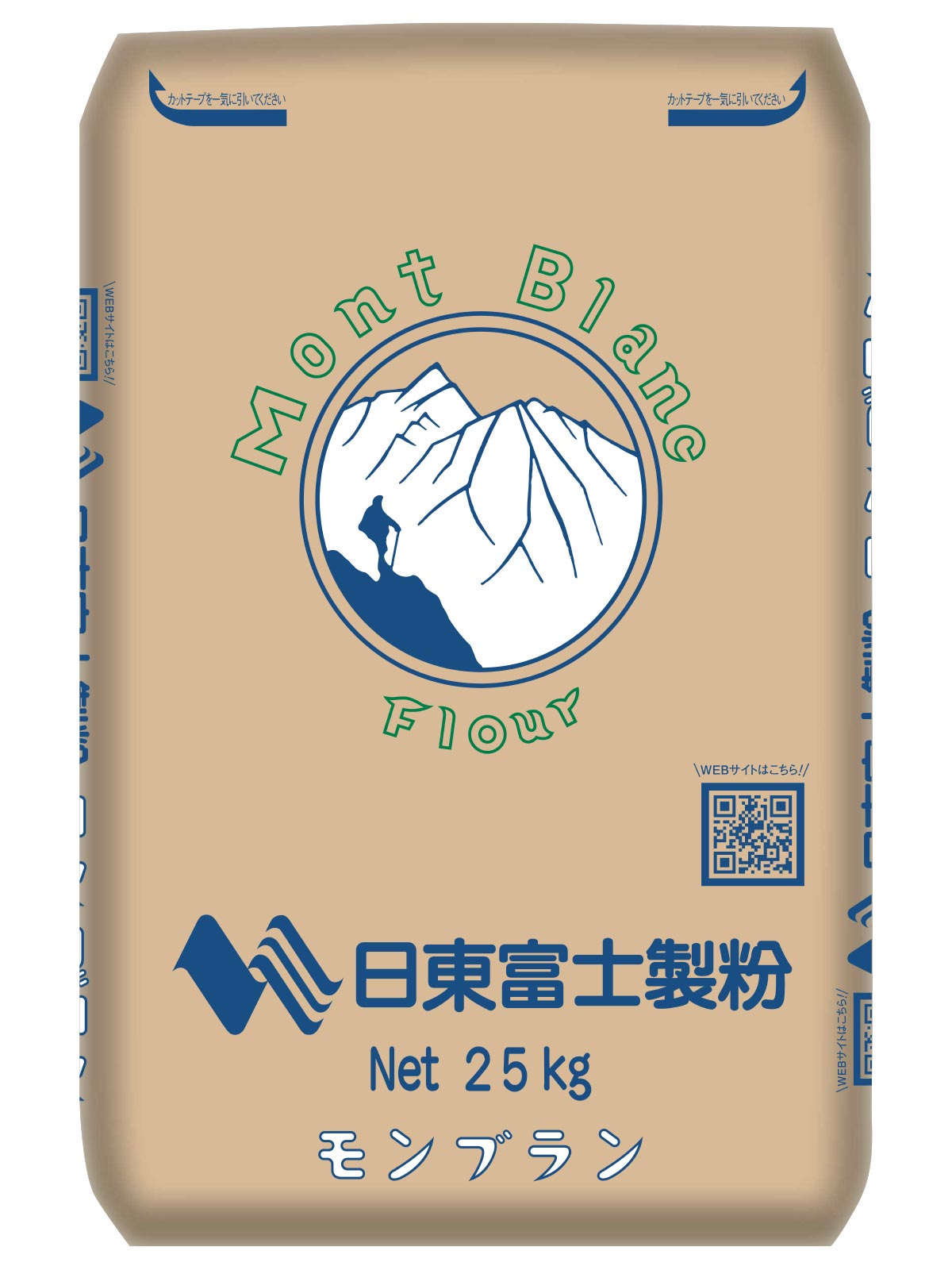 モンブラン　２５ｋｇ【日東富士製粉】外国産小麦　 外国産強力粉