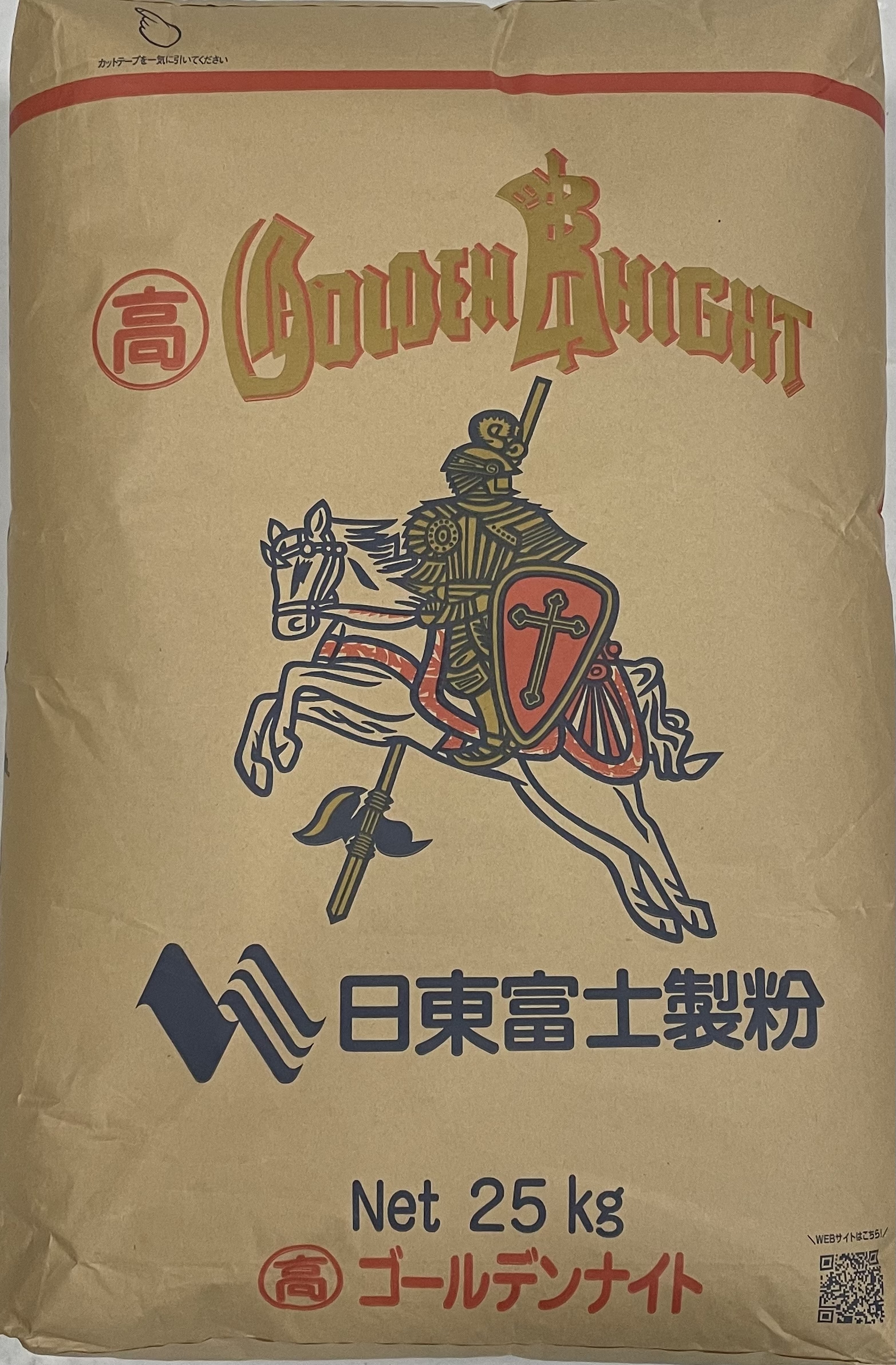 高ゴールデンナイト　２５ｋｇ【日東富士製粉】外国産小麦　外国産強力粉（スーパーキングクラス）