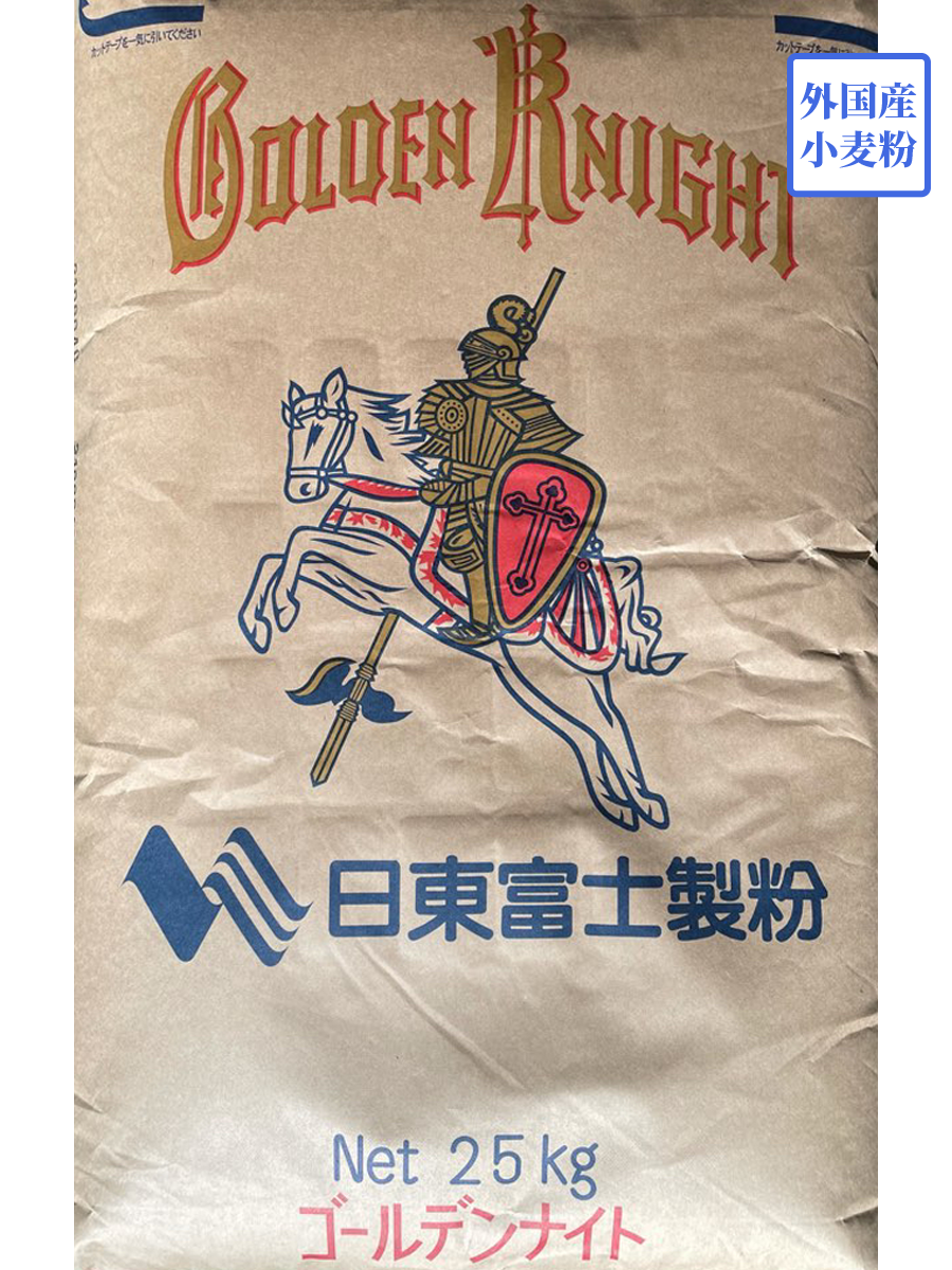 ゴールデンナイト　２５ｋｇ【日東富士製粉】外国産小麦　外国産強力粉（スーパーカメリヤクラス）